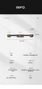 Specchio per il trucco moderno luce anteriore passaggio del corridoio soggiorno a parete a protezione degli occhi <span class=keywords><strong>Led</strong></span> girevole camera <span class=keywords><strong>da</strong></span> letto lampada <span class=keywords><strong>da</strong></span> parete <span class=keywords><strong>da</strong></span> comodino - Product Image 6