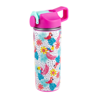 Bouteille d'eau isotherme OEM 330 ml en plastique PP sécurisé, thermique, anti-fuite, à boire directement