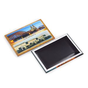 Manufactory Wholesale Custom Refrigerator Tourist Scenery Photo Souvenir Customized Tin <b>Fridge</b> Magnets - Product Image 4