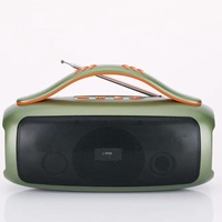 Nouvelle Enceinte Solaire Bluetooth P1089S Portable Extérieure avec Poignée, Stéréo, Basses Puissantes, Sans Fil, Radio FM, Lecteur Carte TF, OEM