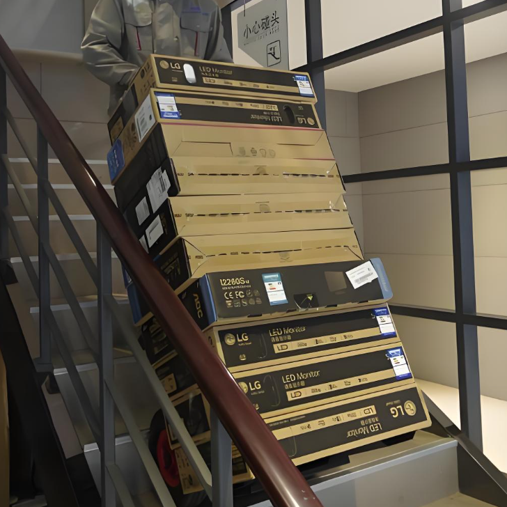 Electric Stair Climbing Vehicle Cargo Transport