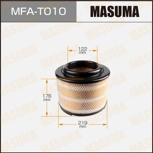 Masuma เครื่องกรองอากาศ MFA-T010 2kdftv KUN25L 5149318, กรองฝุ่นและอนุภาคเครื่องยนต์อายุการใช้งานยาวนาน - Product Image 4