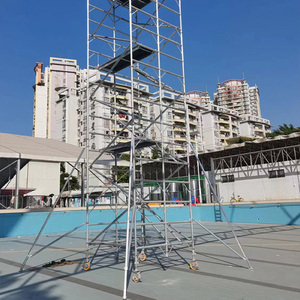 Sistema de Andamios de Aluminio, Andamios Modulares Industriales de Aluminio Ampliamente Utilizados en Obras de Ingeniería de <span class=keywords><strong>Construcción</strong></span> - Product Image 4
