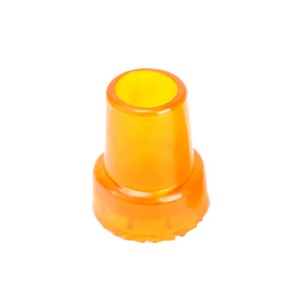 Hua Ensheng Foot Mat For Walking Sticks Orange Non Slip Rubber Tip Cover 50g Model 212121 - Product Image 1