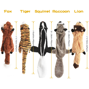 Nouveauté 2026 : Jouet en peluche pour chien personnalisé professionnel, jouet interactif en peluche pour animaux de compagnie à prix abordable - Product Image 6
