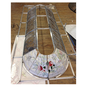 Mái Vòm Thủy Tinh Phủ Chì Mái Vòm Sân Vườn Hoa Hồng Giàn Che Mái Vòm Kính Màu Với Nhà Máy Váy Phẳng Các Mẫu Tùy Chỉnh Trên Trời - Product Image 3