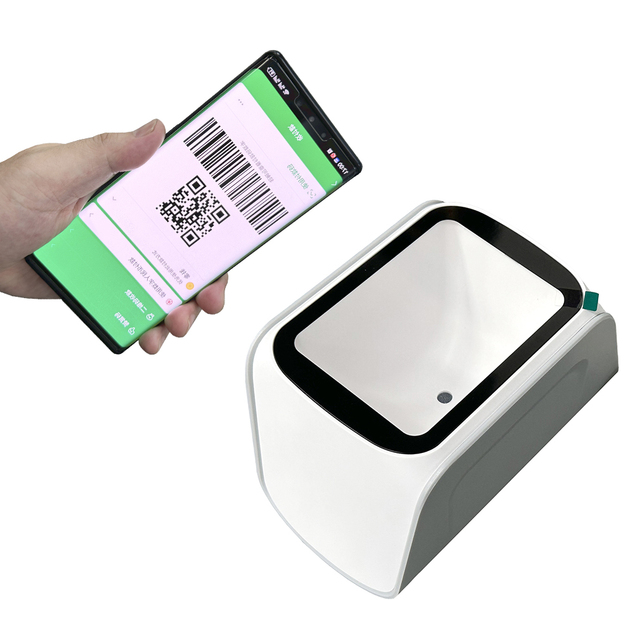 High Quality 1d 2d Qr Code Reader Barcode Scanner Table Mounted Barcode Scanner Medical Barcode Scanner for Supermarket Medical