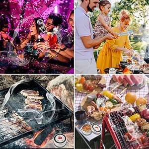 8 Saveurs de <span class=keywords><strong>copeaux</strong></span> de bois écologiques pour fumeur, barbecue et ensemble de <span class=keywords><strong>fumage</strong></span> de cocktails - Accessoires pour boissons et bar à whisky - Product Image 6