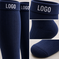 Chaussettes de sport en fibre de bambou écologiques à compression graduée pour le soutien des jambes lors de la course et du cyclisme