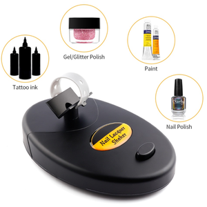 Agitatore elettrico regolabile per smalto per unghie Gel smalto per unghie agitatore per bottiglie liquido Vortexer Machine Tattoo Liquid Nail lacca Shaker - Product Image 2