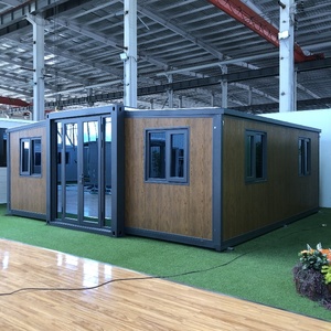 2 3 4 phòng ngủ sang trọng đúc sẵn prefab mở rộng container nhà để bán sẵn sàng thực hiện Cơn Bão bằng chứng prefab di động nhỏ nhà - Product Image 1