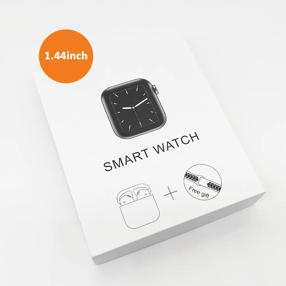 2023 New models Smart Watch with Earbuds 1.44inch smartwatch series 8 pk T55 pro max W26 pro max Fitpro APP