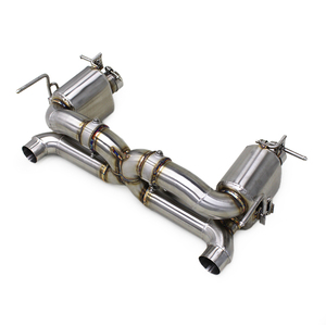 OEM SS304 Valvetronic Catback sistema di scarico per <span class=keywords><strong>Ferrari</strong></span> 488 V8 3.9T 2015-2019 T304 valvola di scarico silenziatore con telecomando - Product Image 1