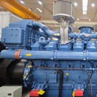 Grupo Electrógeno Diésel SPM THL M600 de 600 Kw en Modo de Espera, Sistema de Control Inteligente, Certificado CE, 480V/277V 50/60Hz, Respaldo de Energía para Plantas Industriales