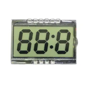 Nhà Máy Cung Cấp Tùy Chỉnh Kích Thước Đơn Sắc TN HTN STN VA Màn Hình 7 Đoạn Lcd Hiển Thị