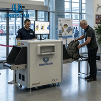 UNIQSCAN, fabricant chinois, équipement de sécurité, scanner à rayons X pour bagages, pour hôtel, entrepôt, usine, gare, scanner de bagages