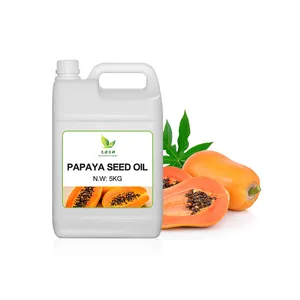 1kg Wholesale 100% Natural Carrier Oil Refined Rbd Fractionated Bulk Cold Pressed Organic Pure Papaya Seed Oil