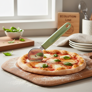 Eco-friendly in metallo taglia Pizza Logo personalizzabile per interni pizze strumento per ristoranti matrimoni parte della linea di Ecolution - Product Image 3