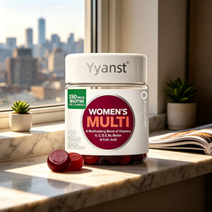 Natural Women’s Multi Gummies 150mcg ไบโอติน 90 เม็ด รสราสเบอร์รี่เบอร์รี่ พร้อมวิตามินสำคัญเพื่อสุขภาพที่ดีในทุกๆ วันและเสริมพลังงาน - Product Image 5