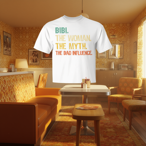 Camiseta retro de Bibi, la mujer, el mito, la mala influencia - Product Image 2
