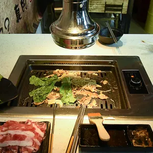 Panggangan barbekyu, panggangan bbq listrik Korea Jepang tanpa asap meja dalam ruangan dapur komersial restoran
