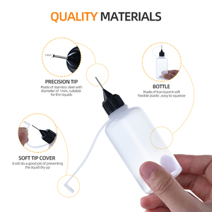 Nhựa sơn keo nhỏ giọt kim chai 20ml Kim tip <span class=keywords><strong>Applicator</strong></span> chai rỗng kim tip bóp chai Màn hình in ấn ST - Product Image 5