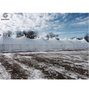 Tente de restaurant climatisée 4x8M-<span class=keywords><strong>Toile</strong></span> blanche <span class=keywords><strong>pour</strong></span> repas en plein air - Product Image 5