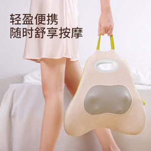 Tolike <b>Heating</b> Massage Cushion T-228 Avocado Lumbar <b>Support</b> With Hot Compress And Kneading For <b>Back</b> Neck Waist - Product Image 2