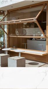 Dọc gấp cửa sổ nhôm bi gấp cửa sổ gấp lên cửa sổ kính - Product Image 5