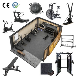 VIGFIT Soluzione Completa per Allestimento Palestra Commerciale, Attrezzature <span class=keywords><strong>Fitness</strong></span> Complete Direttamente dalla Fabbrica, Soluzione per Allenamento di Forza e Cardio per Palestre - Product Image 1