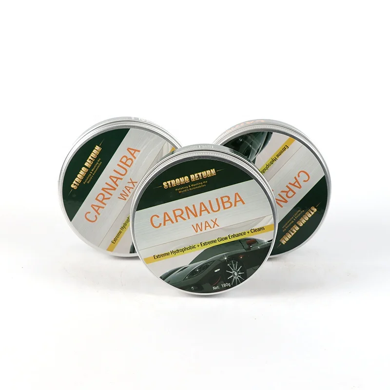 S906 Гидрофобный карнаубский автомобильный воск, автомобильный воск для царапин, пастообразный воск
