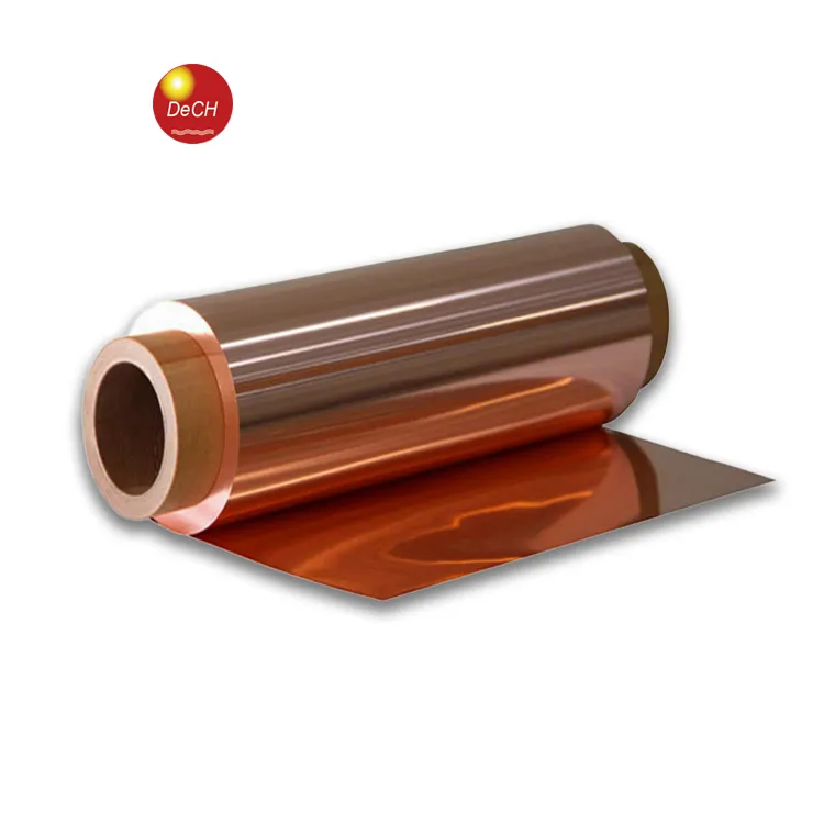 Lámina de cobre 99.99% C1100, rollo de hoja de cobre estándar JIS ASTM, 1/2H