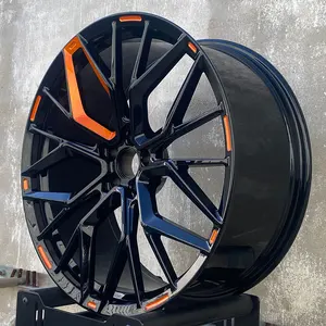 ที่กําหนดเอง 18 นิ้วถึง 24 นิ้ว 5x112 5x114.3 5x120 Monoblock ปลอมแปลงล้อรถ 5 รู 5x108 22 นิ้วสําหรับ Zeekr R22 ล้อ