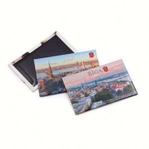 Premium Tin Magnets Riga Latviatravel Souvenir Gift Personalized Refrigerator Magnet - Product Image 2
