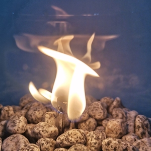 CE ha certificato il Mini falò portatile del <span class=keywords><strong>Gas</strong></span> del tavolo piccolo camino della lanterna di <span class=keywords><strong>Gas</strong></span> con la copertura di vetro per uso interno ed esterno - Product Image 4