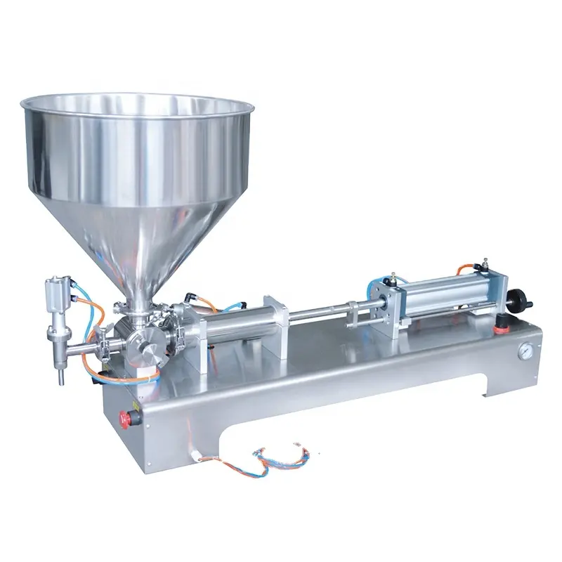 GCG-A Table type pneumatic paste filling machine filler with Stainless steel body and parts