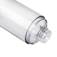 Flacon vide sans air haut de gamme 30ml 50ml 80ml 100ml 120ml pour lotion et crème, emballage cosmétique sous vide en bambou