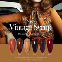 Robifel – Kit de vernis à ongles gel UV Soak Off en gros, 36 couleurs, collection automne-hiver, pailleté, neutre, nude, fournitures professionnelles pour salon
