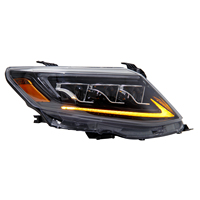 Phare avant à LED pour Toyota Fortuner 2011 2012 2013 2014 2015, projecteur, phare LED, 12V, DRL, ensemble d'accessoires de voiture