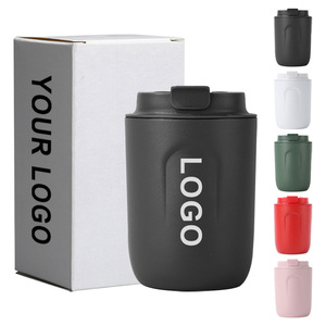 IDEA GIFT BPA-Free 316 Stainless Steel Insulated Water Bottles with logo Heat Transfer Custom Tumblers <b>Coffee</b> Cup for Travel - Product Image 1