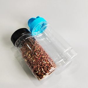 Thị trường bán số lượng lớn Giá Rỗng nhựa gia vị Salt Shakers chai gia vị container cho BBQ gia vị chà 16 oz - Product Image 4
