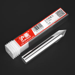 3 HUHAO مخدّد كهربائي من التنجستن والصلب بألوان زاهية ومتعددة أداة طحن معدنية من الكربيد أداة طحن ألومنيوم يتم التحكم بها رقميًا بالكمبيوتر طاحونة نهاية H131510450 - Product Image 2