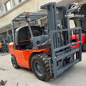Montacargas HELI CPCD50 de 5 toneladas, montacargas usado de China, motor ISUZU C240 de 5 toneladas, usado, de segunda mano, a gasolina, 5000 kg con desplazamiento lateral - Product Image 2