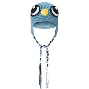 SOLPOP Chapeau de poulet jaune au crochet fait main, bonnet tricoté <span class=keywords><strong>pour</strong></span> costume d'oiseau avec yeux 3D réalistes, accessoire amusant - Product Image 6