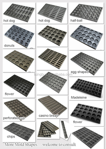 Prix d'usine de qualité commerciale moule à muffins à couronne en acier aluminium personnalisé plateau à tasses industriel plateau à chignon belge - Product Image 6