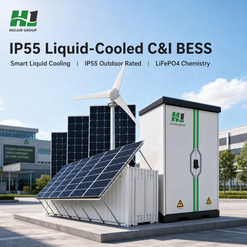 HJ All in One Solar Solar ESS 261KWh 418KWh 522KWh 3MWh Outdoor Lifepo4 ...