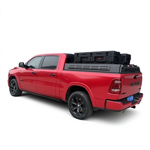 Capot de benne modulaire professionnel en aluminium pour RAM 1500 2500 <span class=keywords><strong>Toyota</strong></span> Tundra 2019, semi-hauteur, robuste, pour pick-up - Product Image 2