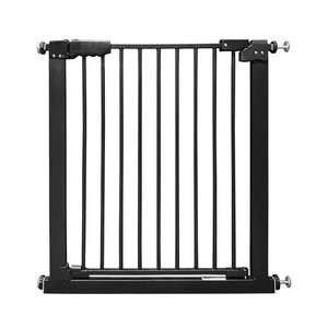 Barrière de sécurité moderne en acier au carbone et ABS pour animaux de compagnie, clôture pour <span class=keywords><strong>chien</strong></span>, barrière d'escalier intérieure pour la sécurité des enfants, avec porte bidirectionnelle et espacement de 3,5 cm - Product Image 1