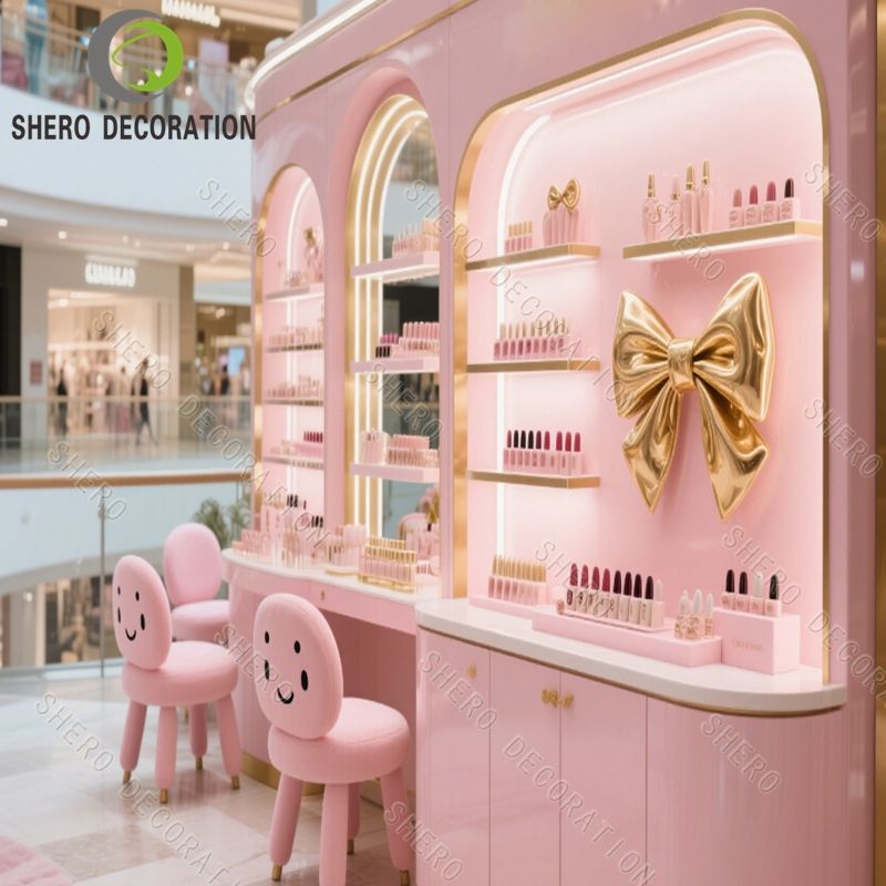 Nail Shop Design Elegant Retail Display Solutions