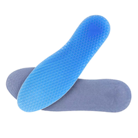YEBEI semelles De chaussures Plantillas De Zapatos nid d'abeille antidérapant Absorption des chocs TPR hommes et femmes semelles décontractées universelles